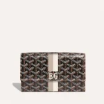 GOYARD Varenne pouch-wallet stripes and initials